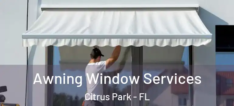  Awning Window Services Citrus Park - FL