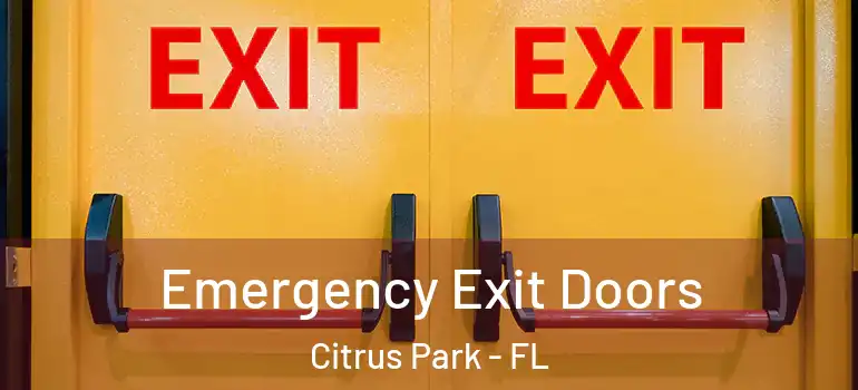  Emergency Exit Doors Citrus Park - FL