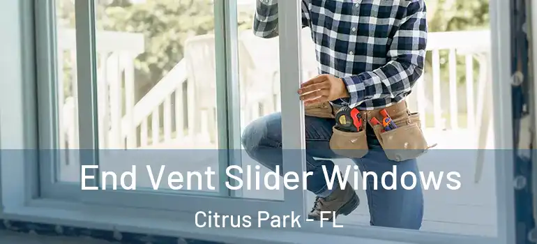  End Vent Slider Windows Citrus Park - FL
