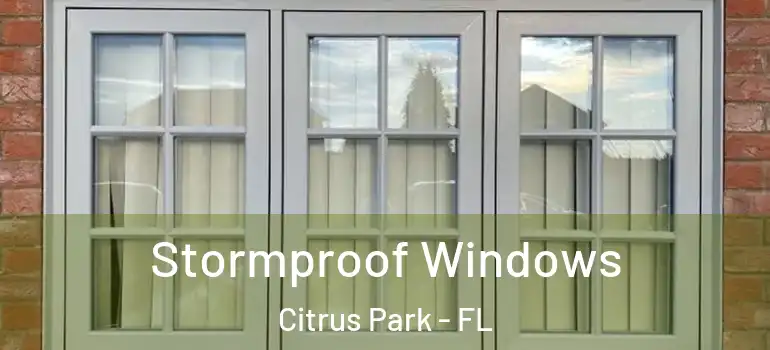  Stormproof Windows Citrus Park - FL